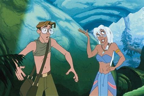 lost city of atlantis movie characters